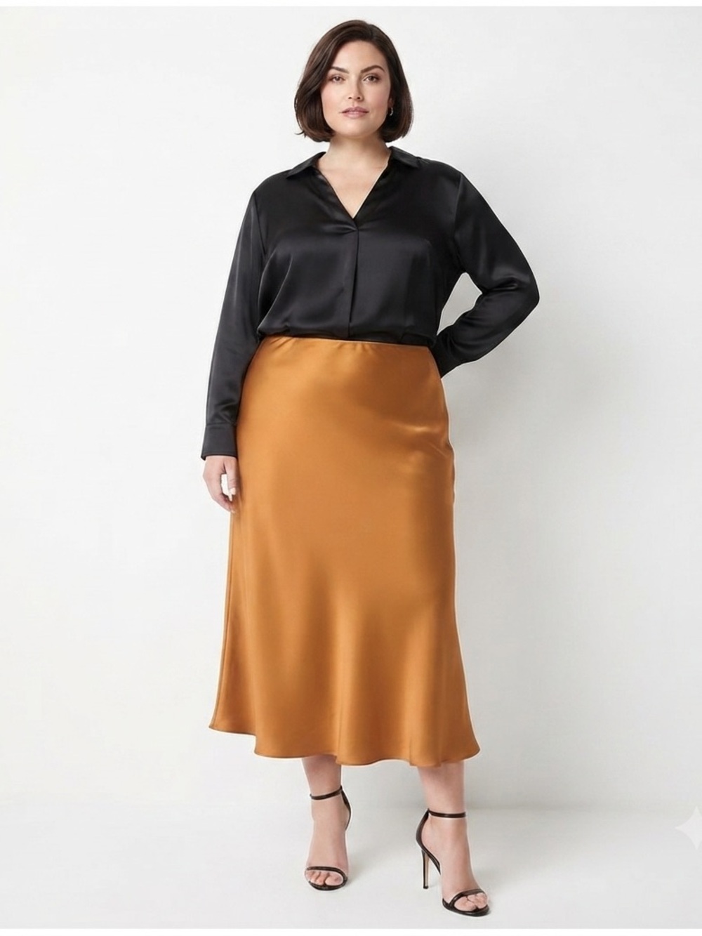 Worthington Womens A-Line Skirt-Plus
